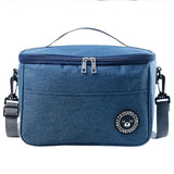 Insulated Thermal Food Cooler Bag with Shoulder Strap - Perfect for Camping, Picnics, and Travel