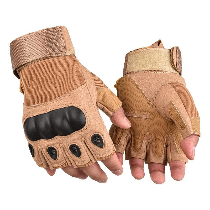 Men's Tactical Full & Half Finger Gloves for Cycling, Motorcycling, Camping, Hiking, and Fitness