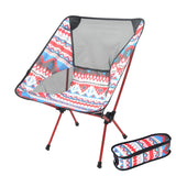 Ultralight Folding Camping Chair - Aluminum Alloy, Portable for Travel, Hiking, Beach, Picnic, BBQ, Fishing