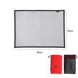 Fireproof Outdoor Camping Mat - Heat Insulation, Flame Retardant, Portable BBQ Picnic Pad, High Temp Anti-Scald