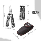 15-in-1 Camping Tool Set: Multi Pliers, Tactical Knife, Multi Tools, Survival Kit