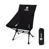 Portable High Back Camping Chair for Outdoor Fishing, Trekking, BBQ, Parties, Gardening, and Indoor Use