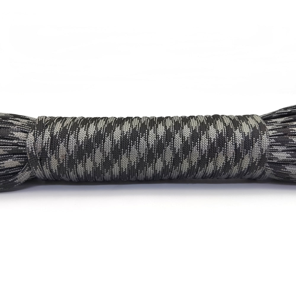 4mm Diameter 7-Strand Paracord for Survival, Camping, Climbing, Hiking, Clothesline, and Lanyard