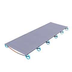 Ultralight Portable Camping Folding Bed - Single Tent Cot with Alloy Frame for Sleeping