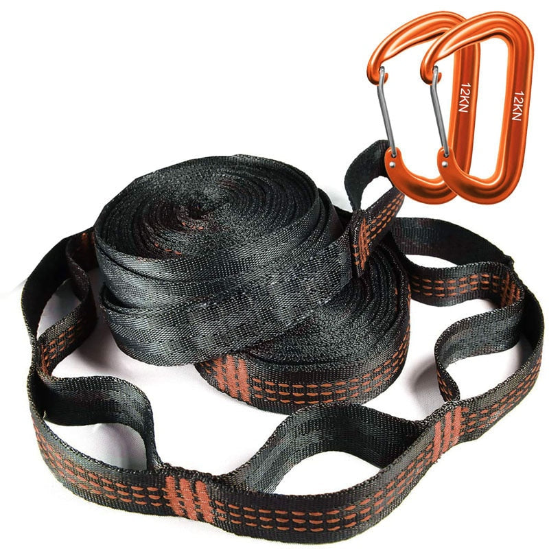 Super Strong Hammock Strap for Camping and Traveling - Portable Hanging Tree Rope Belt Hamaca Hamak