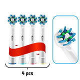 Electric Rotary Toothbrush Heads Replaceable Brush 4pc/Pack