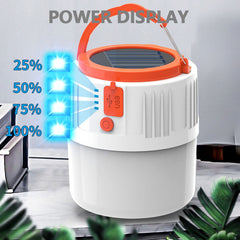LED Solar Charging Light - Energy-saving USB 42 Bead Bulb for Night Market, Camping, Power Outage, Emergency Use