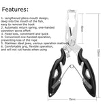 Stainless Steel Fishing Pliers: Hook Remover, Braid Line Cutter, Scissors, Fish Tong - Saltwater Fishing Accessories