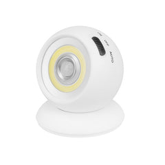 Wireless Motion Sensor LED Spotlight - Waterproof Indoor/Outdoor 360 Degree Battery Security Night Light for Garden/Wall