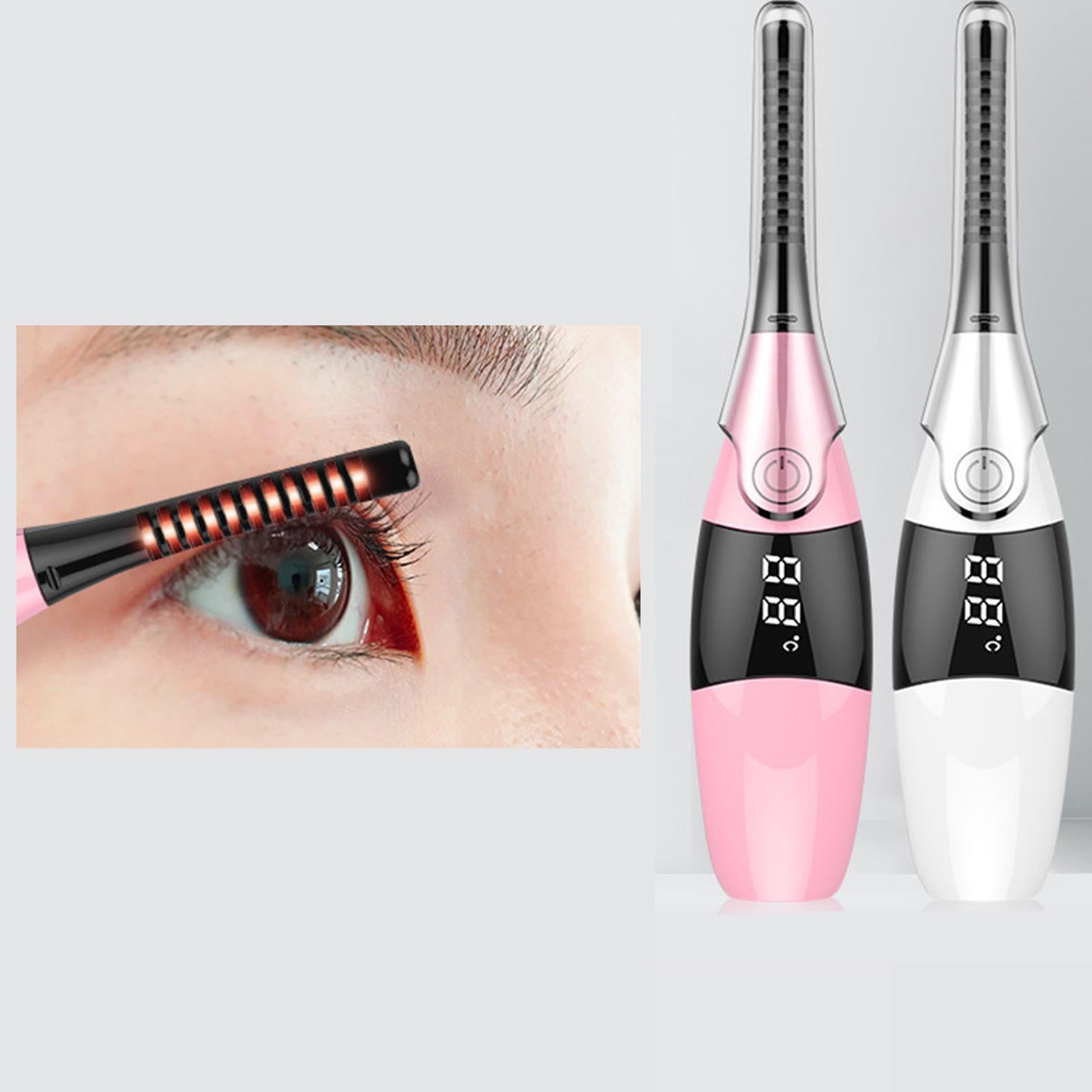 3D Rechargeable Heated Long-Lasting Ceramic Inner Electric Eyelash Curler USB