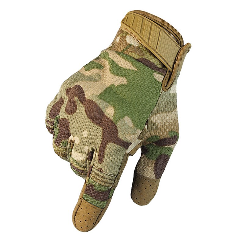 Men's Outdoor Tactical Gloves for Shooting, Hiking, Camping, Military, Hunting, Airsoft - Free Soldier