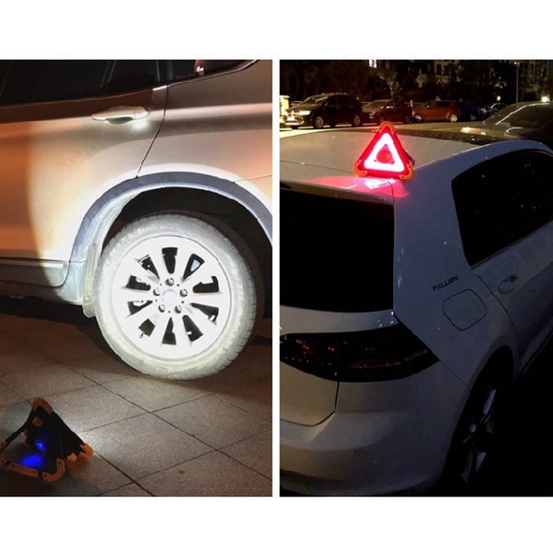 Bright LED Taillight Warning Light - Waterproof Strobe Lamp for Trucks, Outdoor Camping, and Emergency Use