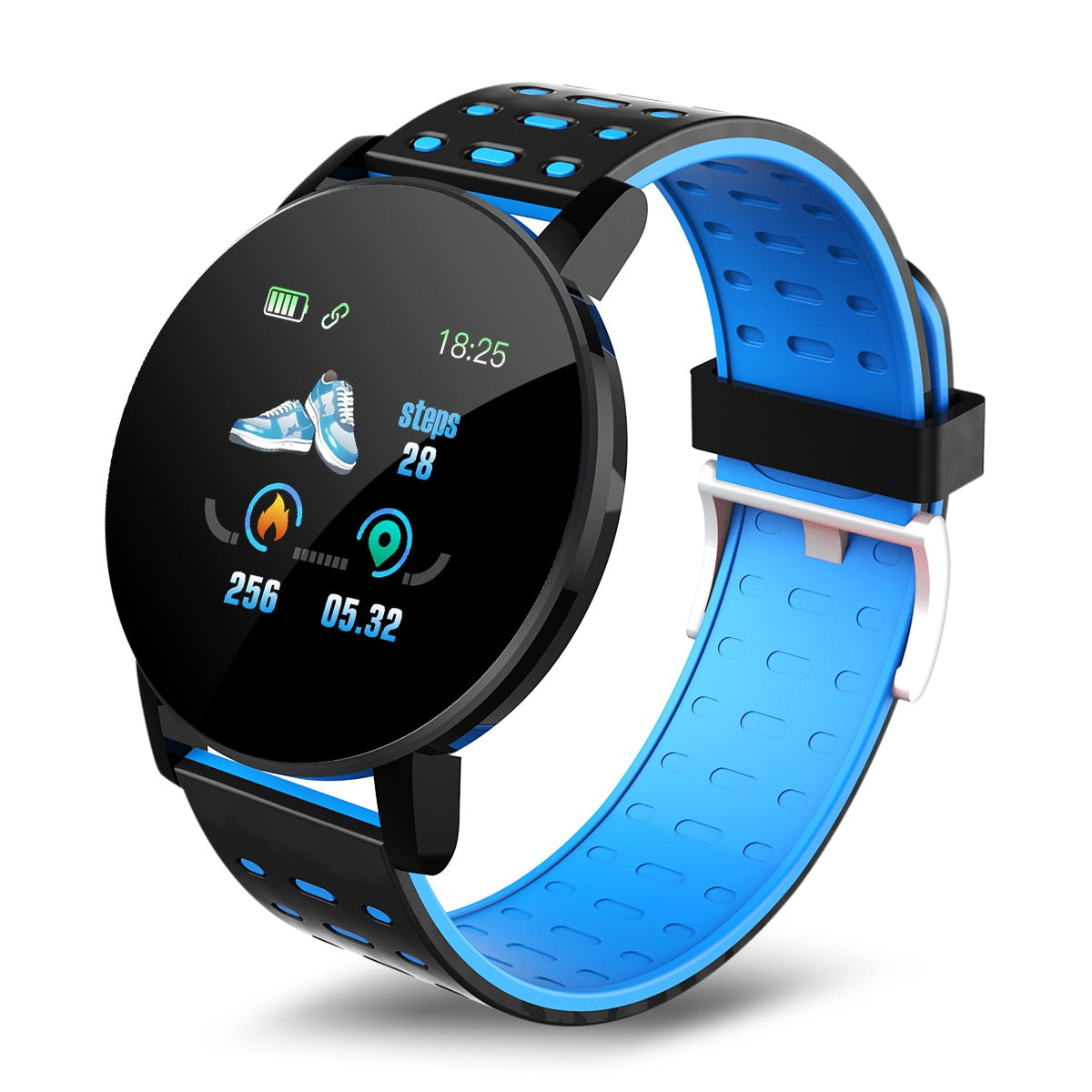 Blood Pressure Bluetooth Smart Watch Sport Tracker