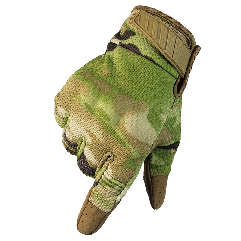 Durable Full Finger Tactical Gloves for Hiking, Fishing, Shooting, Hunting, Climbing, Airsoft, Paintball, Camping