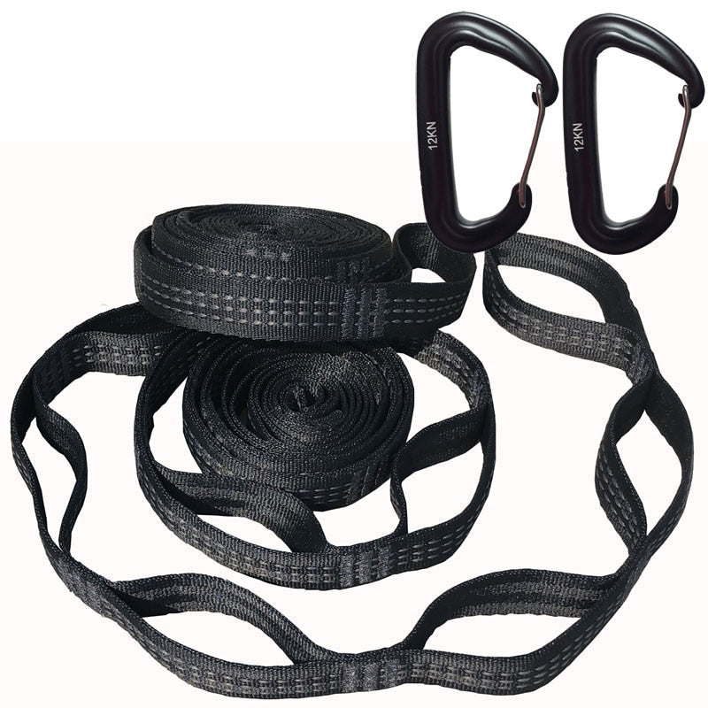 Super Strong Hammock Strap for Camping and Traveling - Portable Hanging Tree Rope Belt Hamaca Hamak