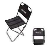 Portable Outdoor Mini Foldable Aluminum Alloy Fishing Chair - Compact Camping Stool for Family Picnics