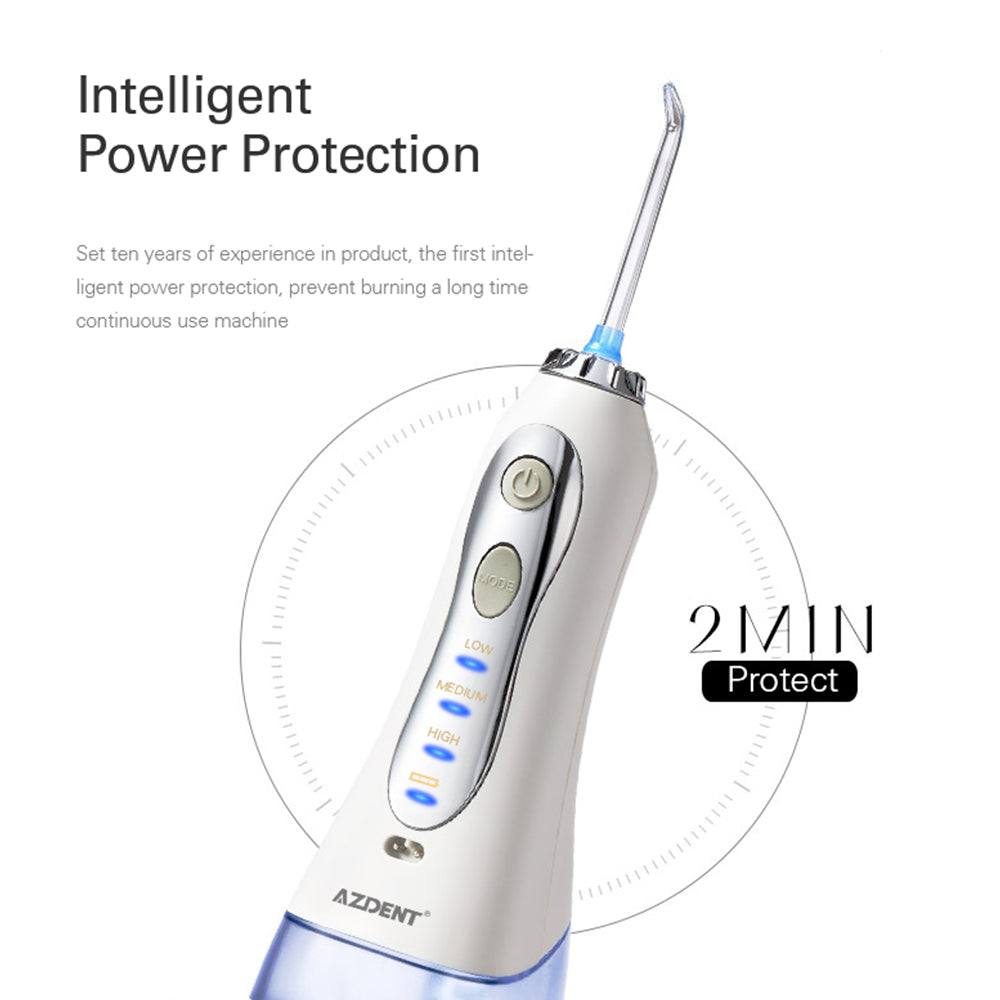 Portable Cordless Water Dental Flossier with 5 Jet Tips