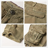 Hiking Military Camo Shorts - Outdoor Breathable Trekking, Camping, and Fishing Pants