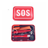 Outdoor SOS Emergency Survival Kit - Multi Tool Camping Gear, Hiking Accessories, Tourism Equipment