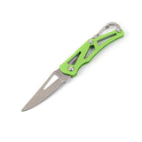 Stainless Steel Blade Shape Knife for Outdoor Camping, Self-Defense, Emergency Survival - Portable Size