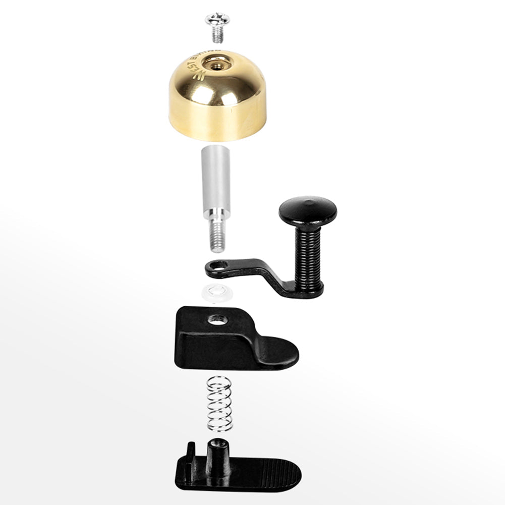 MTB Cycling Bells: Small Bicycle Bell for Mountain & Road Bikes - Safety Horn Sound Alarm