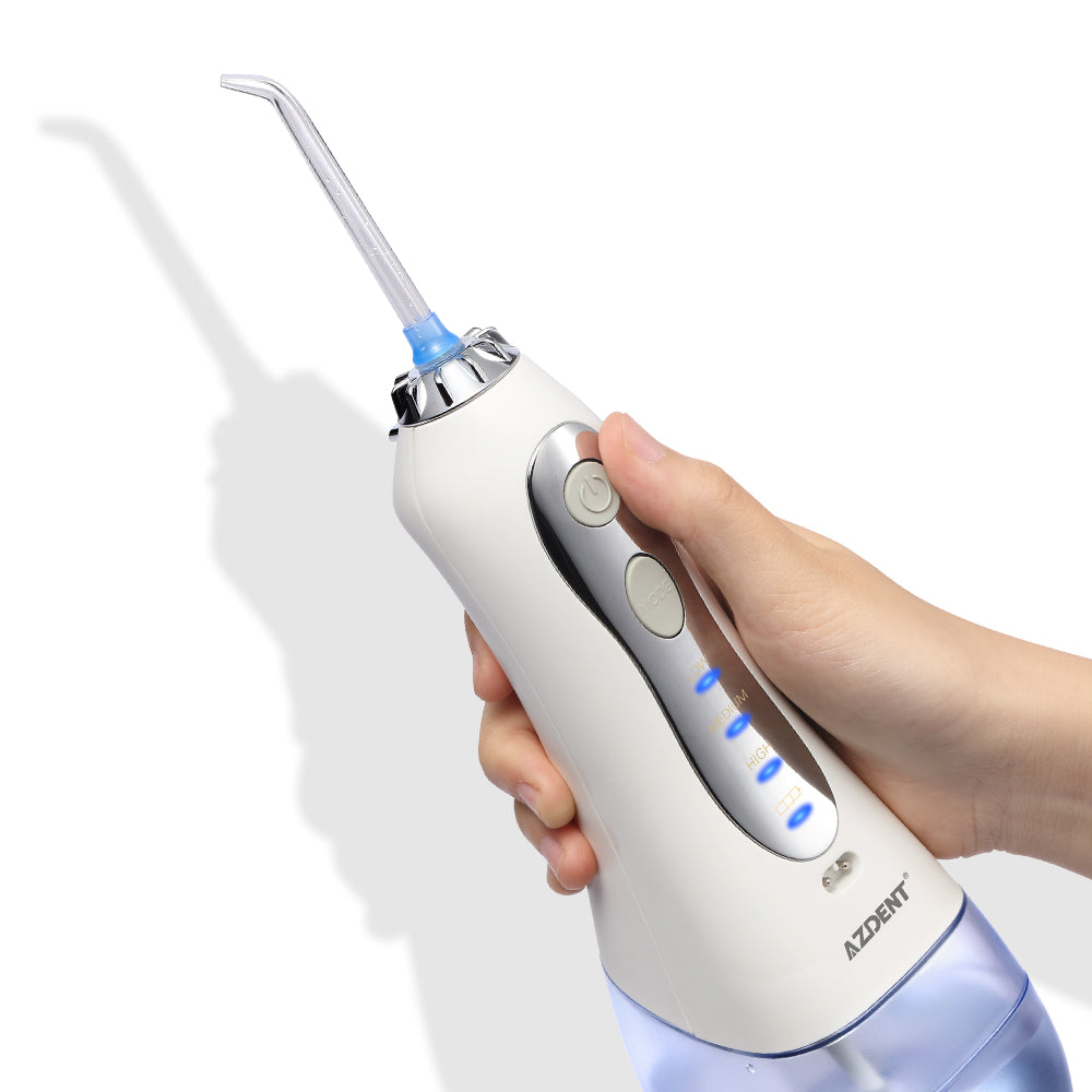 Portable Cordless Water Dental Flossier with 5 Jet Tips