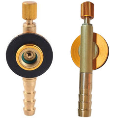 Stainless Steel Outdoor Camping Gas Stove Adapter - Switching Charging Inflatable Valve for Gas Cartridge Tank