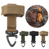 Outdoor Glove Hook Safety Clip - Anti-Lost Adjustable Climbing Rope Storage Buckle for Camping