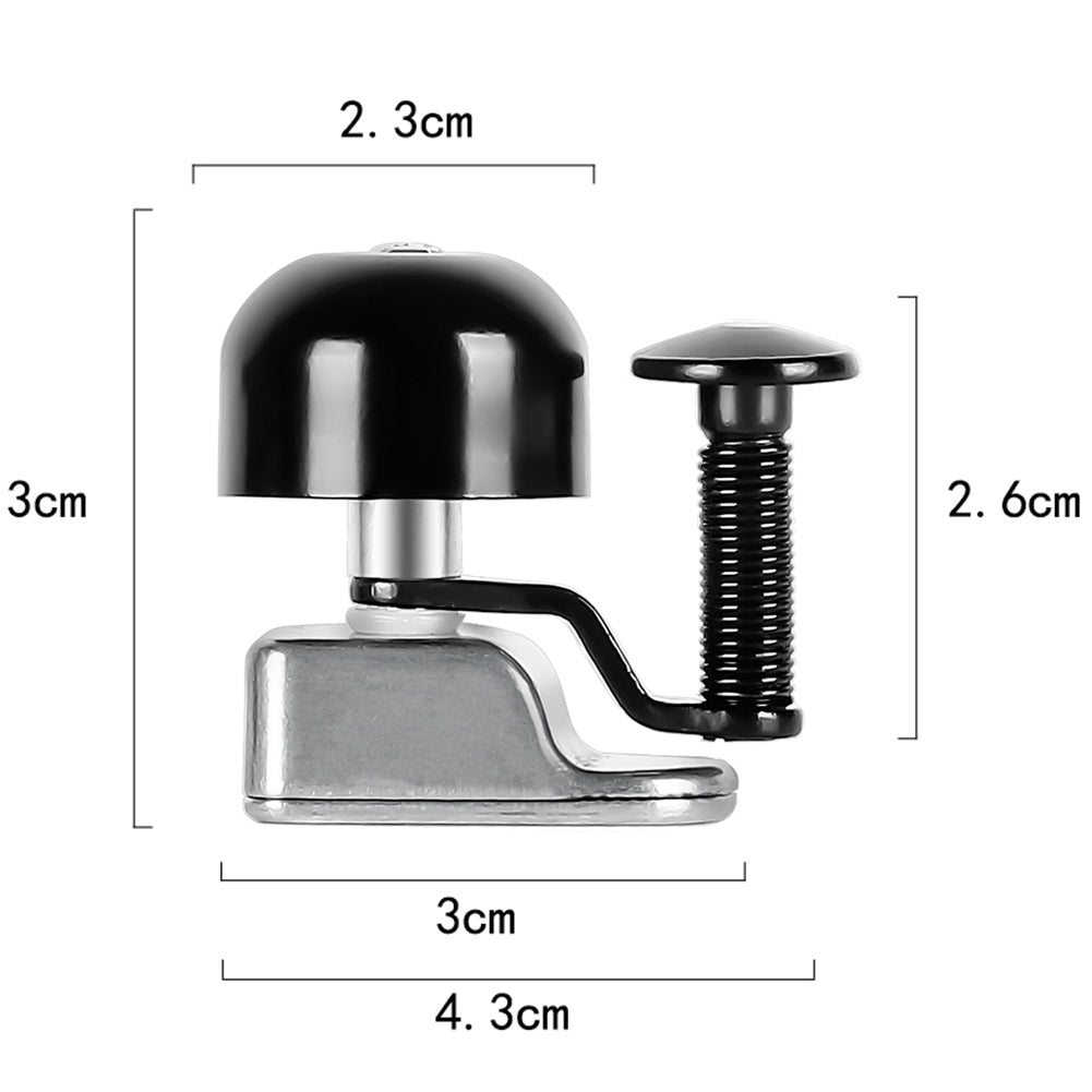 MTB Cycling Bells: Small Bicycle Bell for Mountain & Road Bikes - Safety Horn Sound Alarm