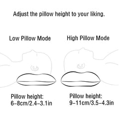 Ultralight Self-Inflating Travel Pillow - Compact, Folding, Inflatable for Camping & Outdoor Use