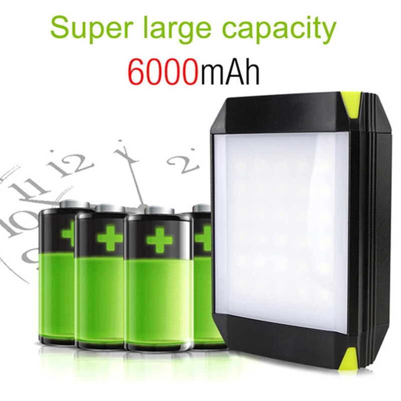 USB Rechargeable Camping Lantern - 30 LEDs, 5 Modes, Multi-Function, Power Bank, Outdoor Hanging Light