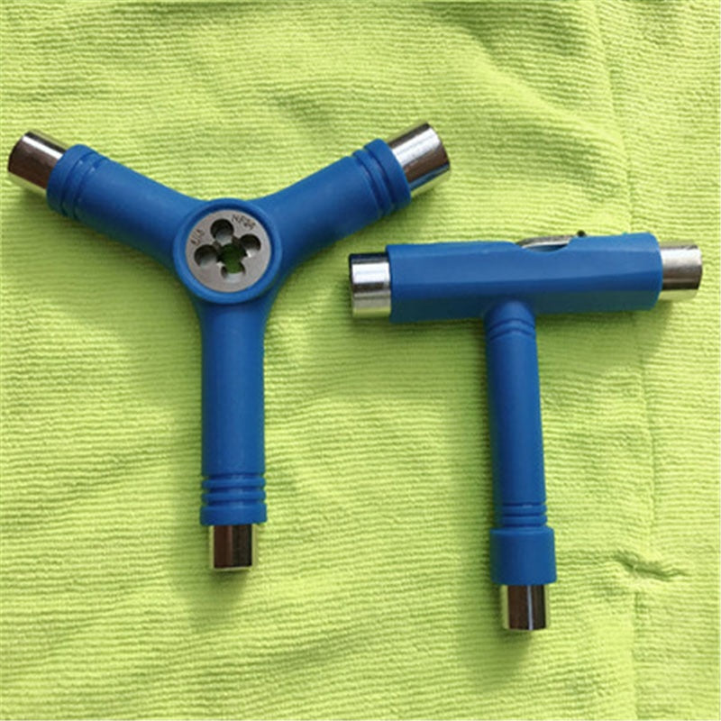 Skateboard Repair Y Shape Tool with L Type Wrench