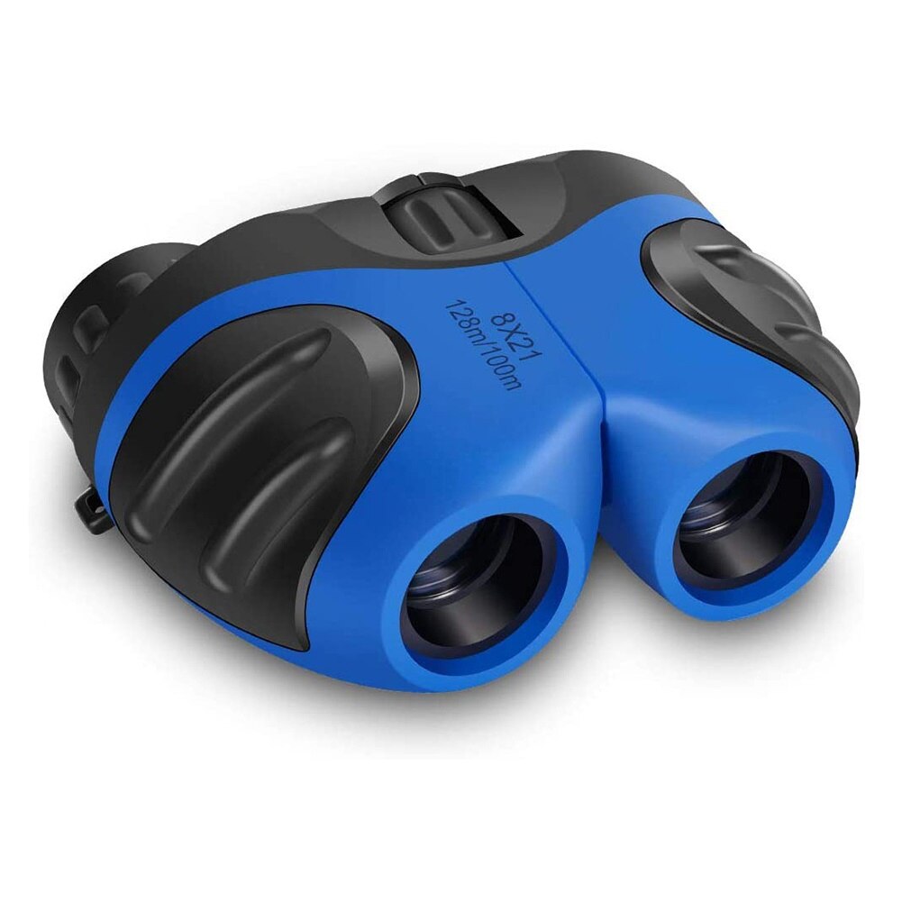 Compact Shock-Proof Kids Telescope Binoculars for Bird Watching, Tourism, Camping, and Birthday Gifts