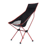 Lightweight Outdoor Moon Chair - Portable Folding Seat for Fishing, Camping, BBQ, Hiking, Garden - Ultralight Design