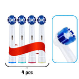 Electric Rotary Toothbrush Heads Replaceable Brush 4pc/Pack