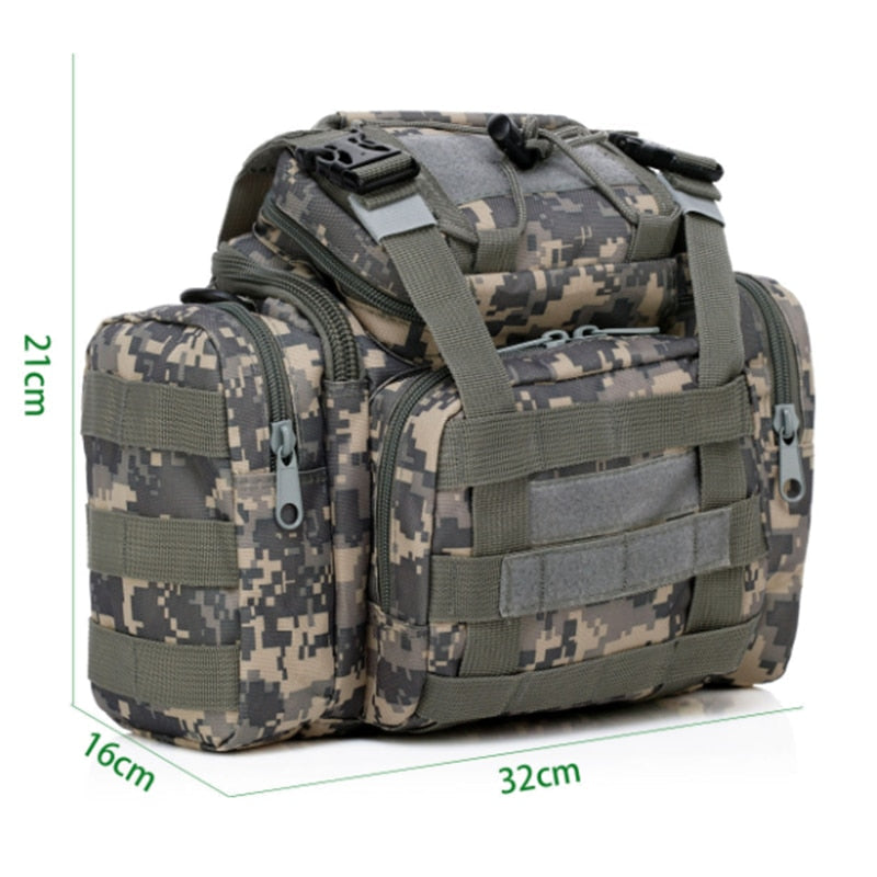 Outdoor Military Tactical Shoulder Bags - Trekking, Sports, Travel, Camping, Hiking, Camouflage Rucksacks