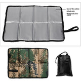 Oxford Cloth Waterproof Folding Camping Mat - Moisture-proof Foam Outdoor Cushion for Beach, Hiking, and Small Seat Pad