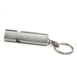 High-Frequency Double Tube Emergency Whistle for Outdoor Camping, Survival, and Self-Defense