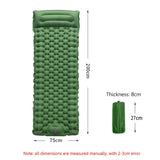 Waterproof Inflatable Double Mattress - Outdoor Camping Air Cushion, Folding Bed with Storage Bag, Ultralight Travel Mat