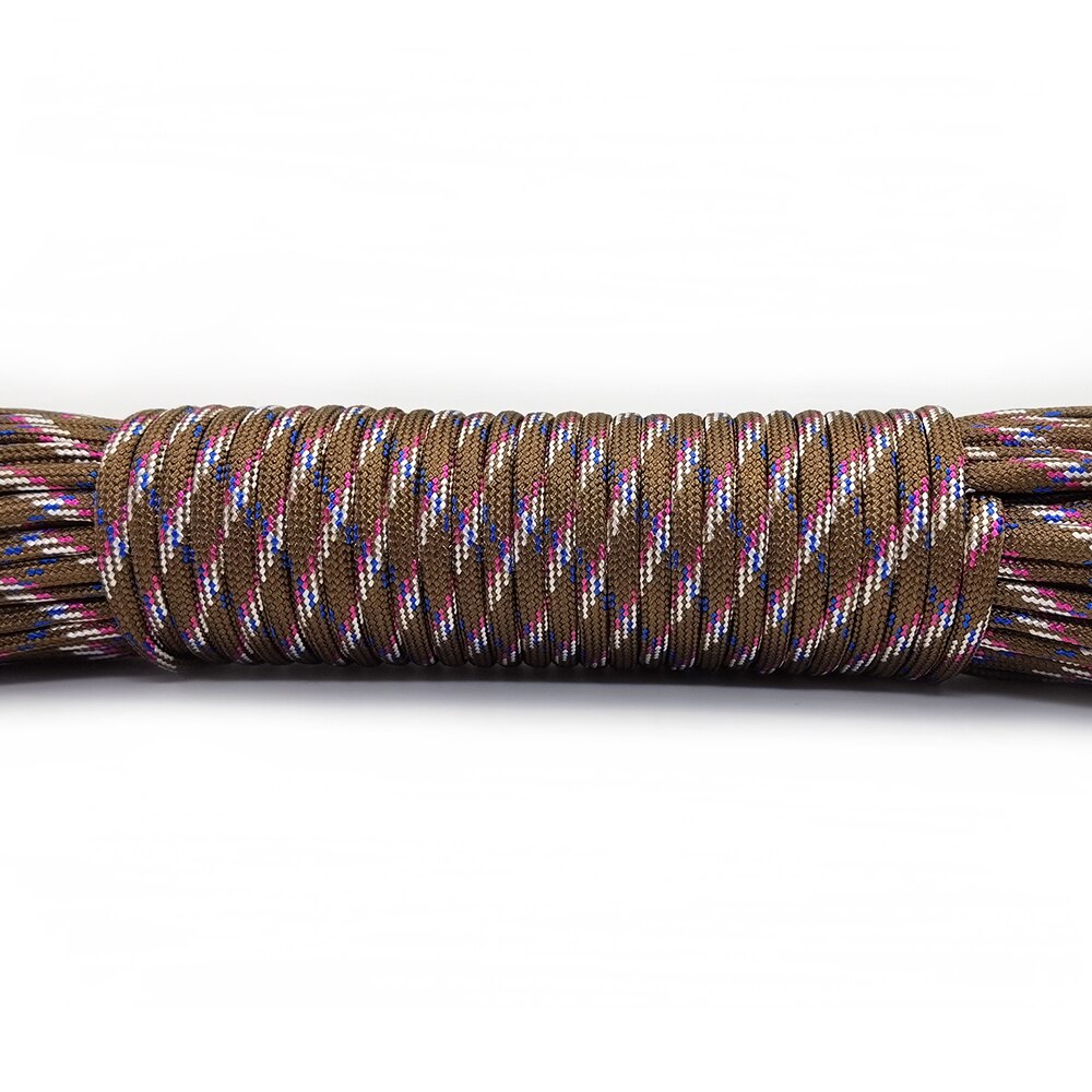 4mm Diameter 7-Strand Paracord for Survival, Camping, Climbing, Hiking, Clothesline, and Lanyard