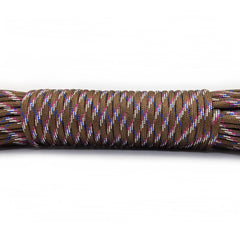 4mm Diameter 7-Strand Paracord for Survival, Camping, Climbing, Hiking, Clothesline, and Lanyard