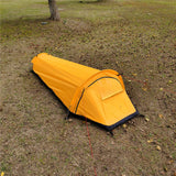 Ultralight 1-Person Camping Tent - Waterproof, Ideal for Car Travel, Backpacking, Tourism, and Cycling