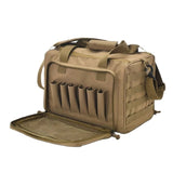 Tactical Range Bag Molle System 600D Waterproof Gun Shooting Pistol Case Khaki Hunting Accessories Sling Bag