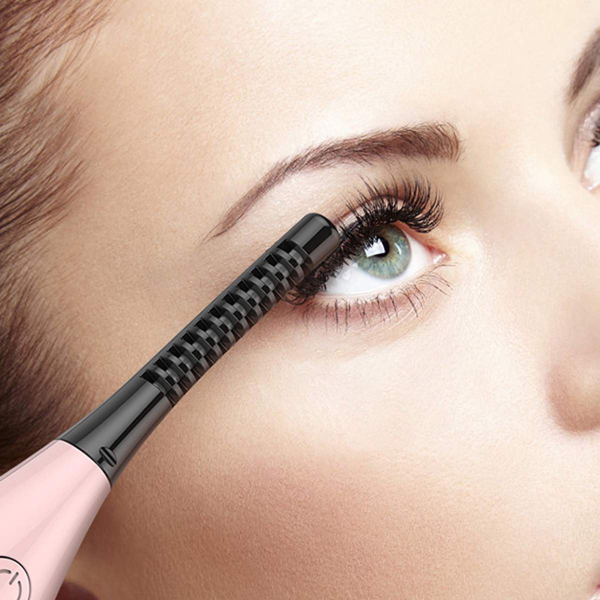 3D Rechargeable Heated Long-Lasting Ceramic Inner Electric Eyelash Curler USB