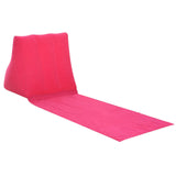 Foldable Inflatable Beach Mat with Back Pillow - Perfect for Camping, Festivals, Lounging, and Travel