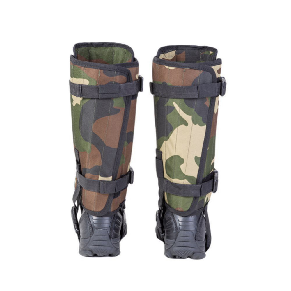 Waterproof Adjustable Snow Boot Gaiters for Snake Bite Protection, Hunting, Mountain Climbing, Hiking, and Walking