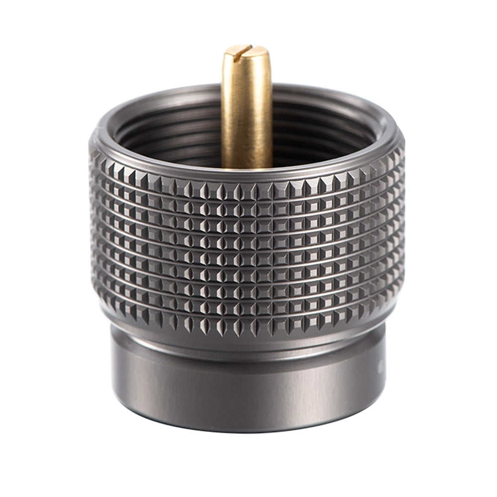 3-in-1 Aluminum Butane Adapter for Cassette Gas Canisters - Ideal for Outdoor Camping and Hiking