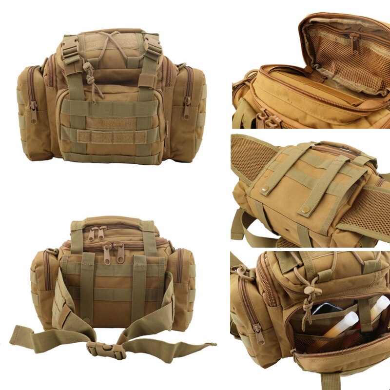 Outdoor Military Tactical Shoulder Bags - Trekking, Sports, Travel, Camping, Hiking, Camouflage Rucksacks