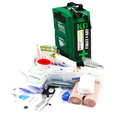 165-Piece Lightweight First Aid Kit Bag for Emergency Medical Rescue - Ideal for Outdoors, Car, School, Hiking, Survival