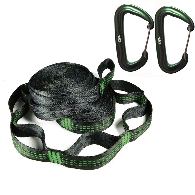 Super Strong Hammock Strap for Camping and Traveling - Portable Hanging Tree Rope Belt Hamaca Hamak